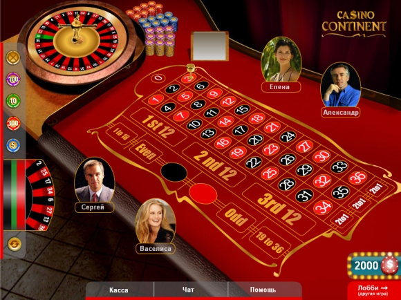 Дизайн-Макет Casino Continental